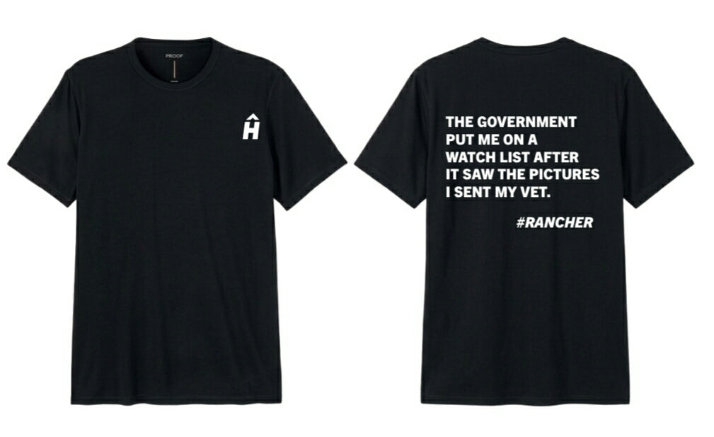 The Government put me on a watch list after it saw the pictures I sent my vet. #Rancher