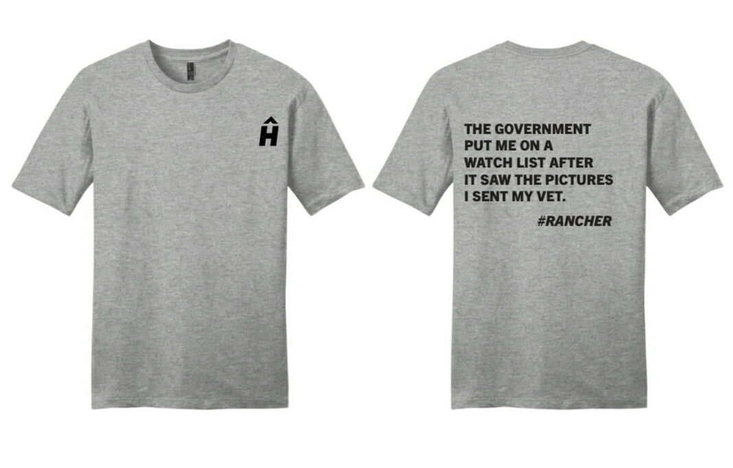 The Government put me on a watch list after it saw the pictures I sent my vet. #Rancher
